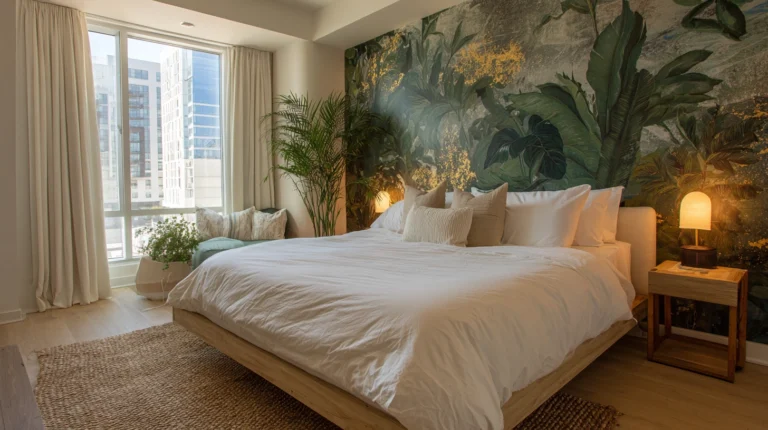 From Boring to Breathless: 15 Bedroom Wallpaper Accent Walls That Wow