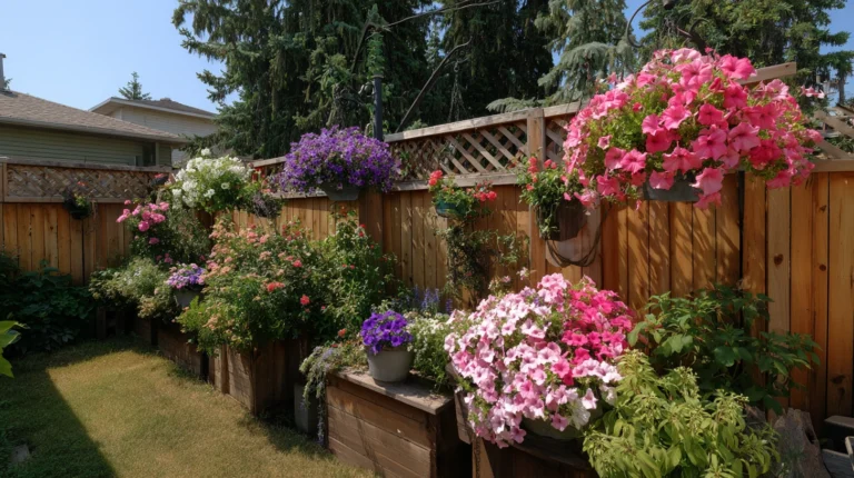 14 Summer Garden Fence Decor Ideas