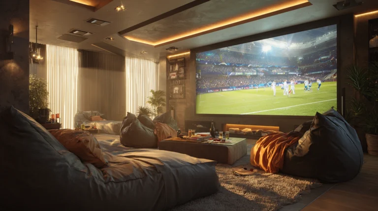 13 Stadium-Vibe Living Rooms That Prove You Don’t Need a Ticket