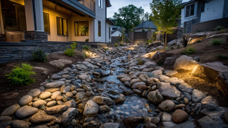 15 Dry River Bed Landscaping Ideas That Turn Problem Yards Into Stunning Features