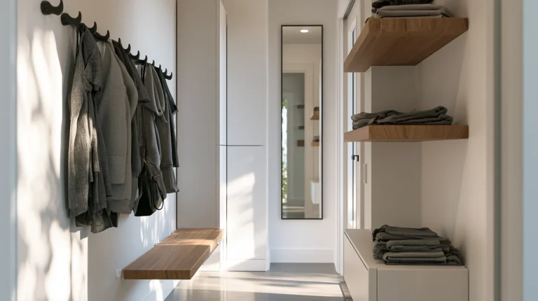 14 Narrow Mudroom Ideas for Tight Hallways