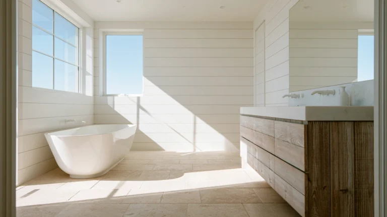 13 Coastal Bathroom Ideas for a Breezy, Serene Feel