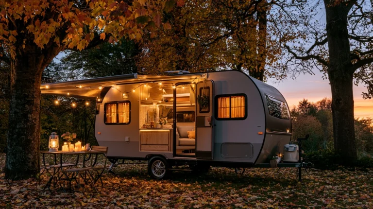 14 Cozy Camper Lighting Ideas for Autumn Nights