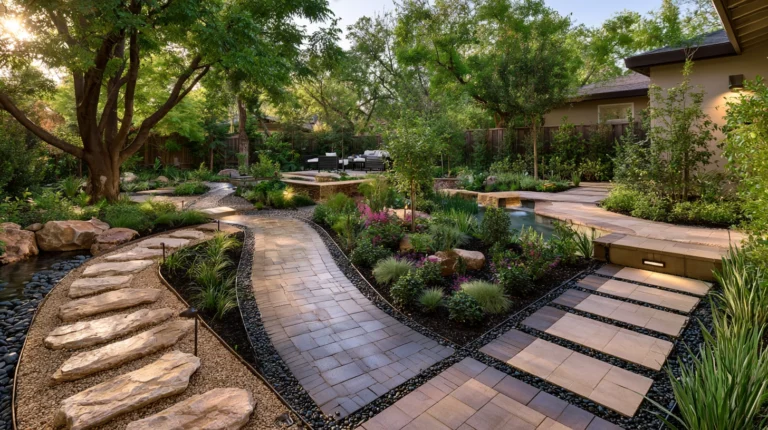 14 Backyard Walkway Ideas for Inviting Paths That Make Every Step Worth Taking